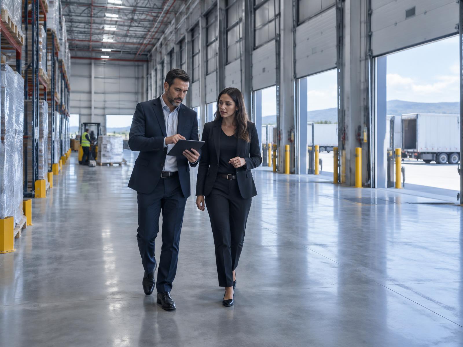 Profissionais da BUY Invest em visita técnica a um ativo logístico